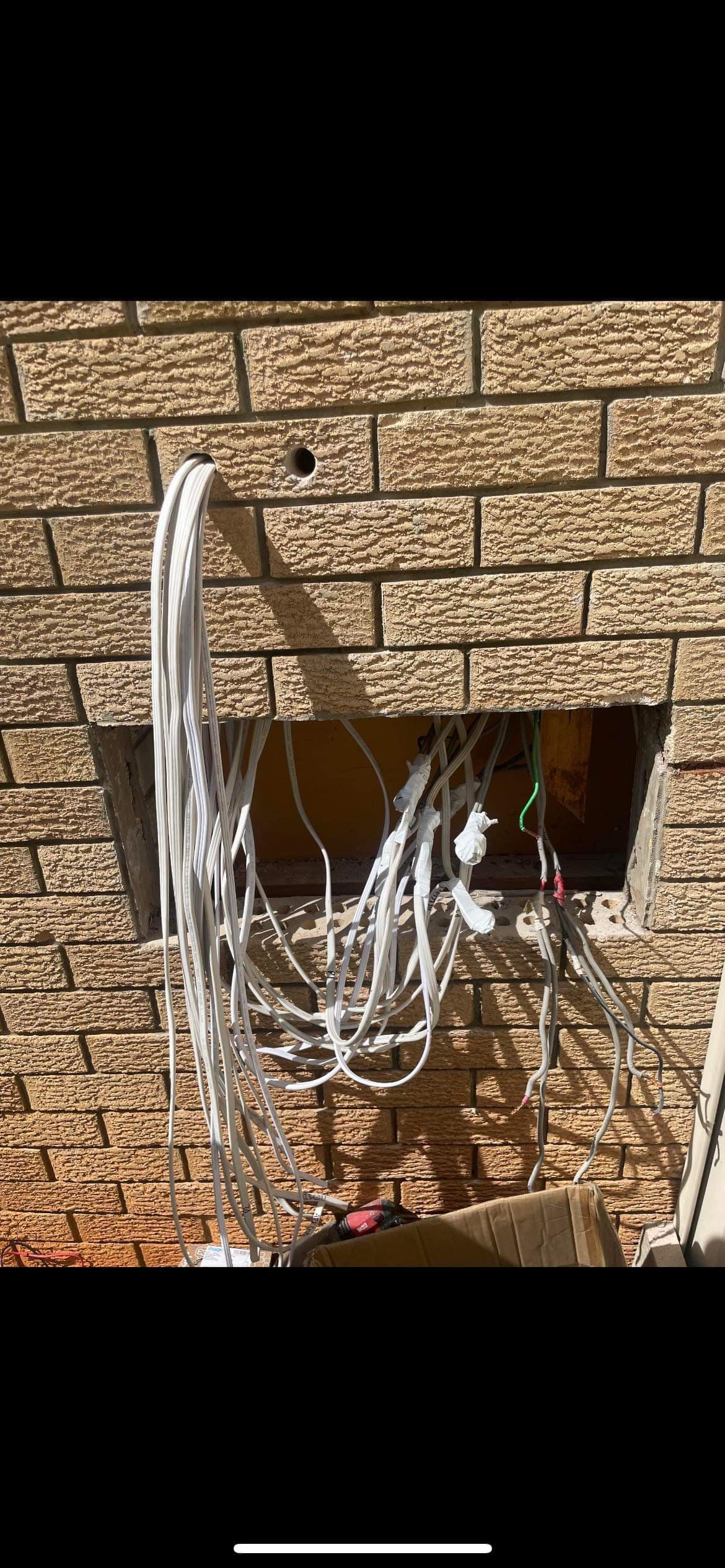 Electrical work